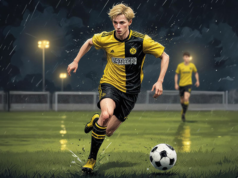 巴萨领先！埃里克加西亚传中，贝尔纳尔铲射破门！